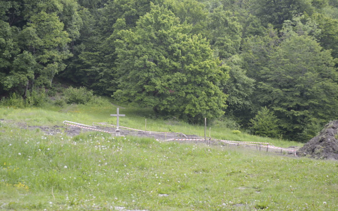 Santierul Manastirii „Petru Rares Voda” Ciceu Corabia, Bistrita Nasaud