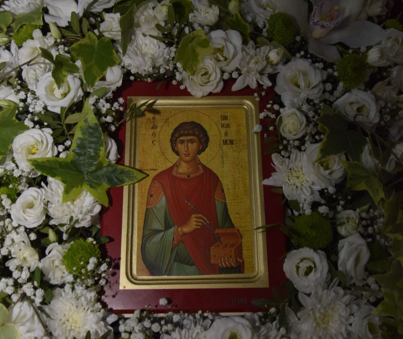 Sfantul Mare Mucenic si Tamaduitor Pantelimon, Hramul Manastirii Dancu, Cluj