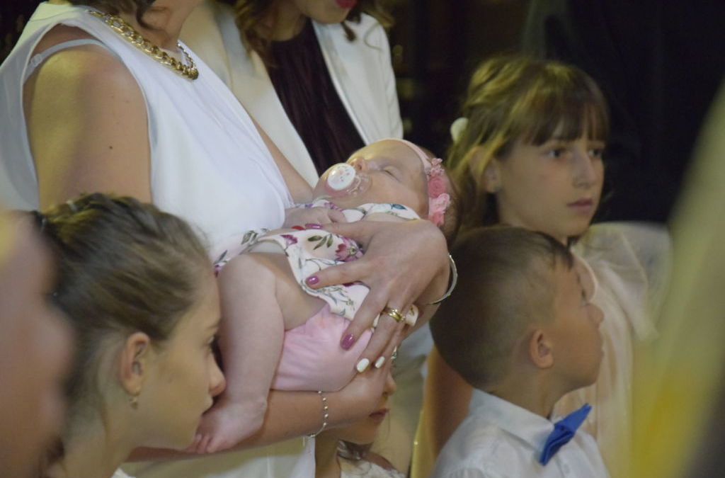 Botezul pruncului Irina Koblicska, Catedrala Mitropolitana Cluj-Napoca