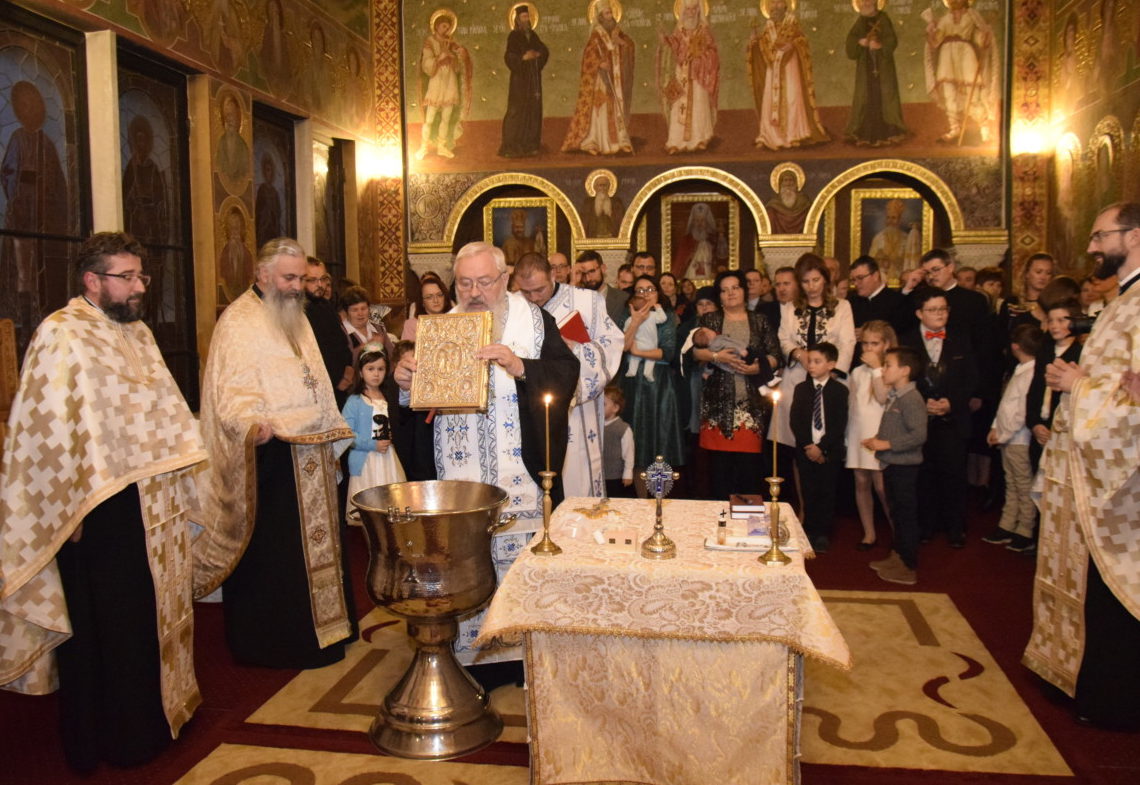 Botezul pruncilor Filip Dimitrie Muresan  si Rafael Variu