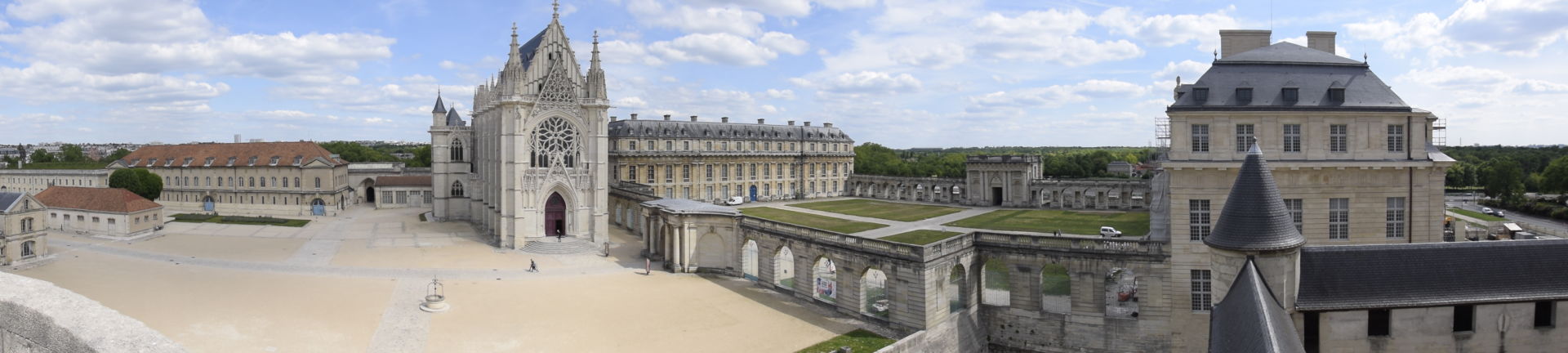 Vizita la Chateau de Vincennes, Paris, Franta