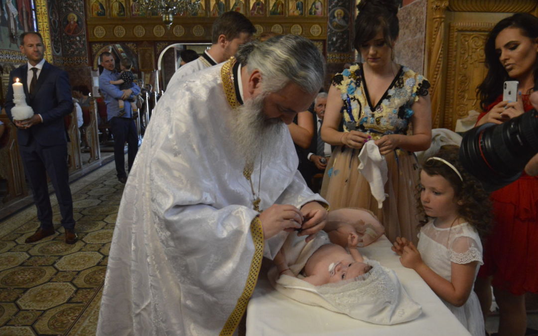 Botezul pruncului Anisia Gabriela Costea, Feleacu, Cluj