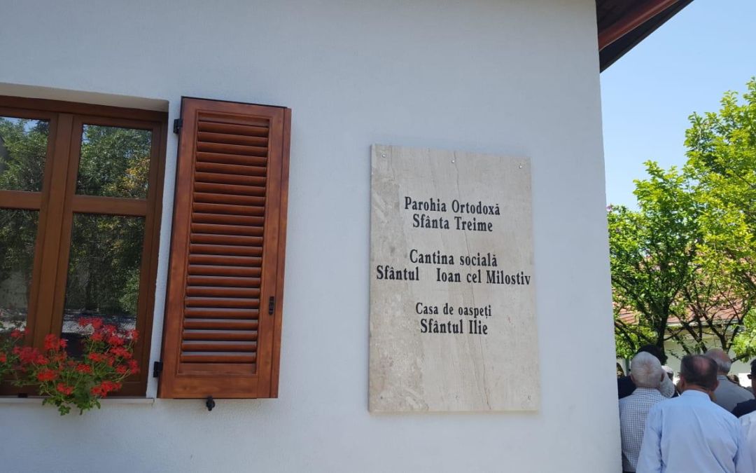 Sfintirea Centrului Social, Parohia „Sfanta Treime” Cluj-Napoca
