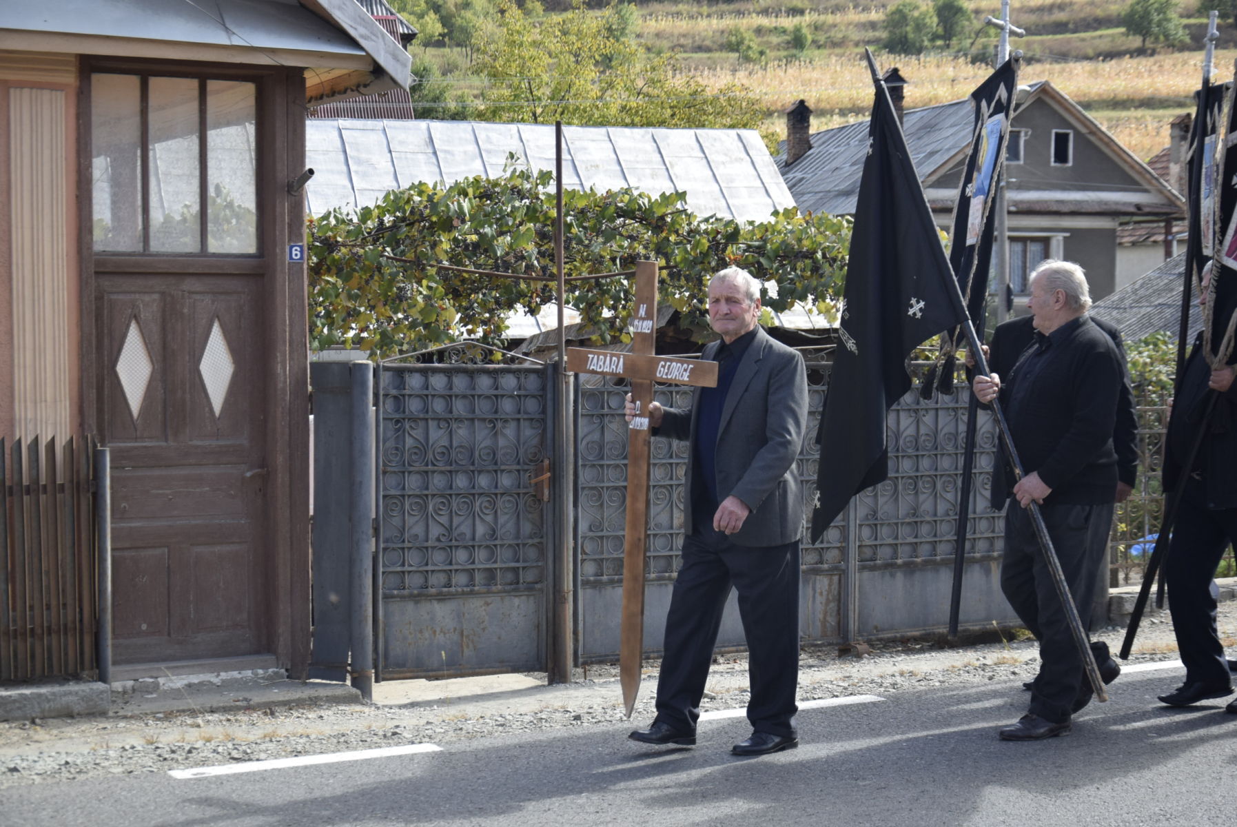 Inmormantarea Credinciosului George Tabara, Liviu Rebreanu, Bistrita-Nasaud