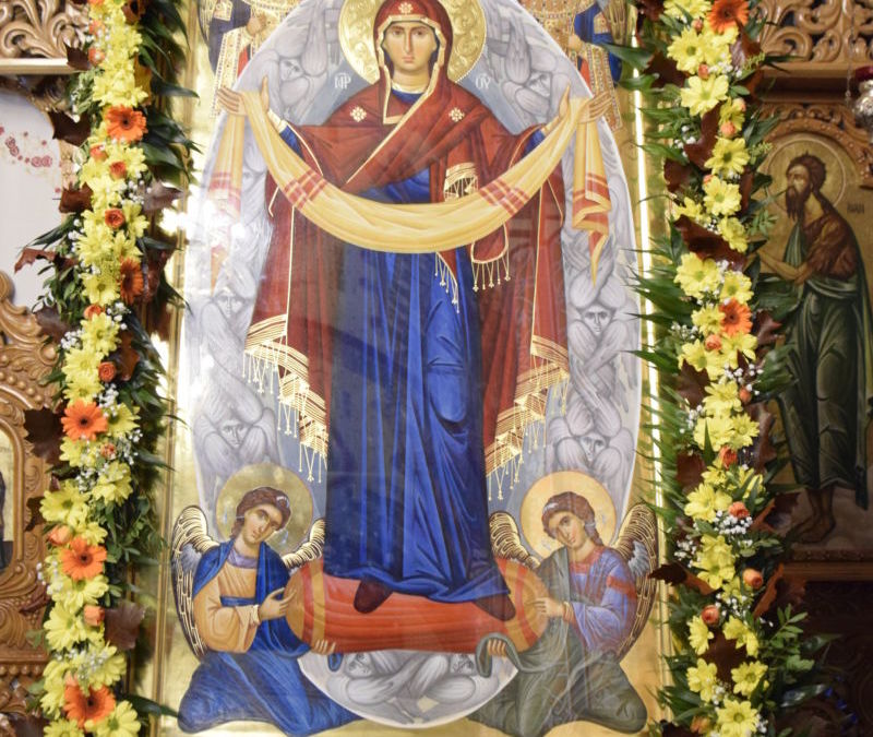 Acoperamantul Maicii Domnului, Hramul Manastirii Floresti, Cluj