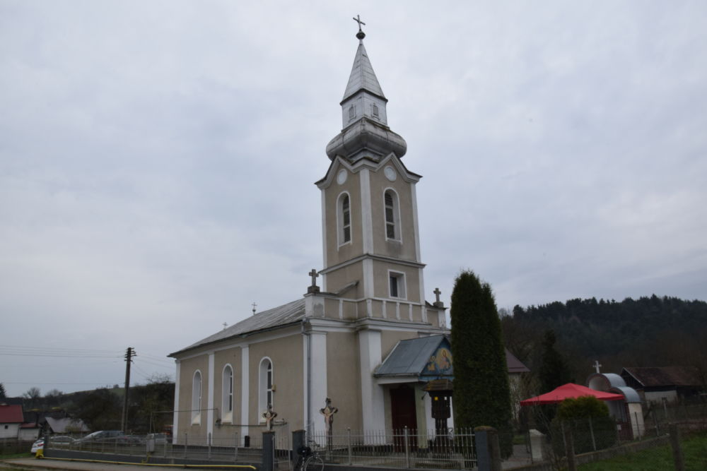 Dumnezeiasca Liturghie, Duminica a 5-a din Post, Rusu de Jos, Beclean, Bistrita Nasaud