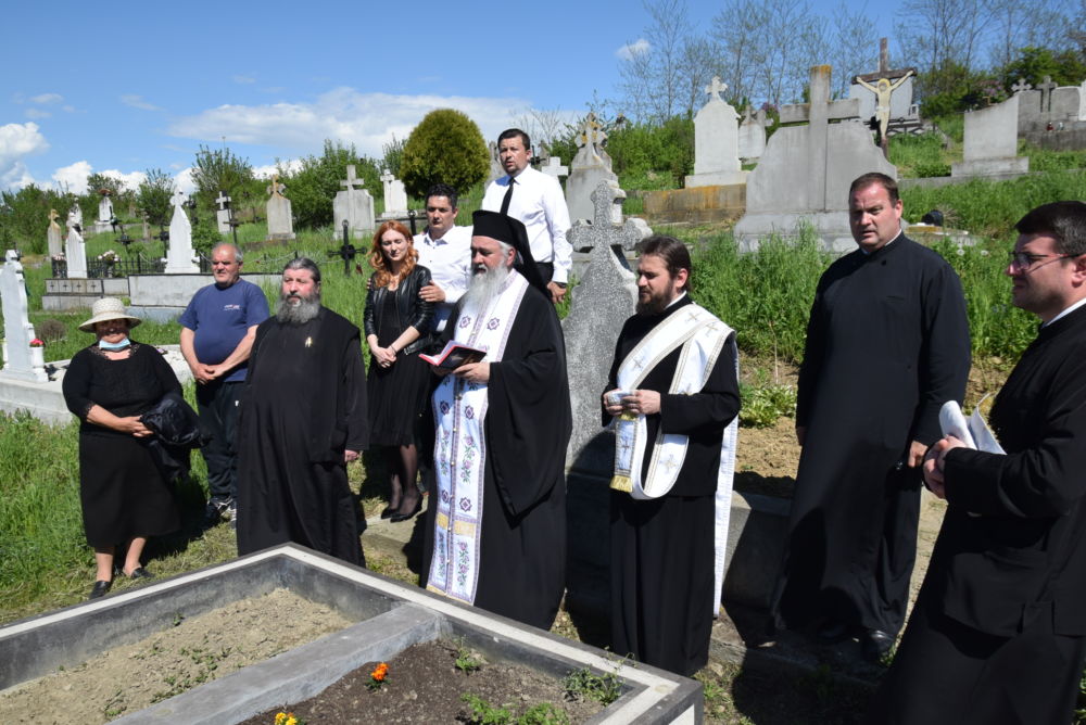 Trisaghion la mormantul credinciosului Ioan Iosif Koblicska, Sieu Odorhei, Bistrita Nasaud