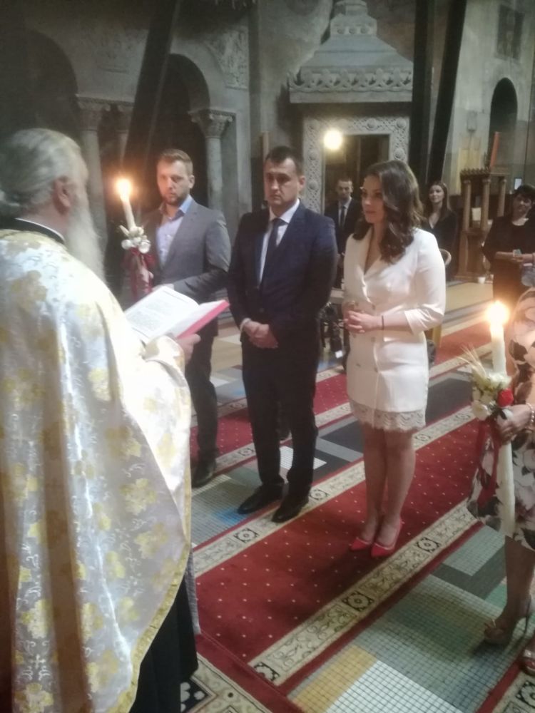 Cununia Tinerilor Ana Maria și Marius Magda, Botezul pruncului Dragoș Magda, Catedrala Mitropolitana Cluj Napoca