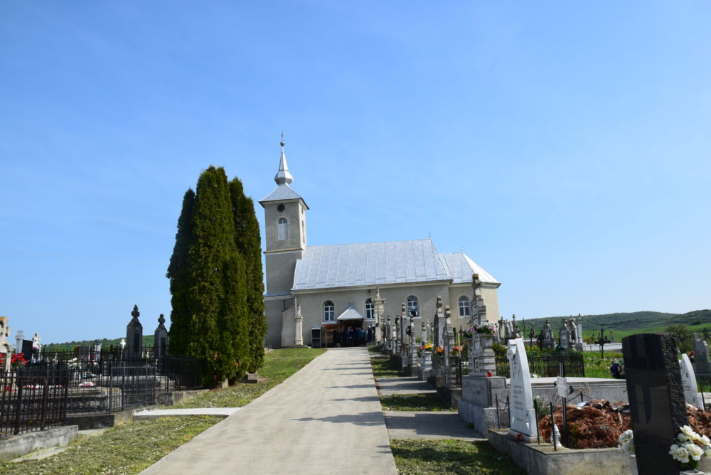 Sfanta Liturghie si Botezul pruncului Iacob Ciupeiu, Parohia Aghiresu Sat, Cluj