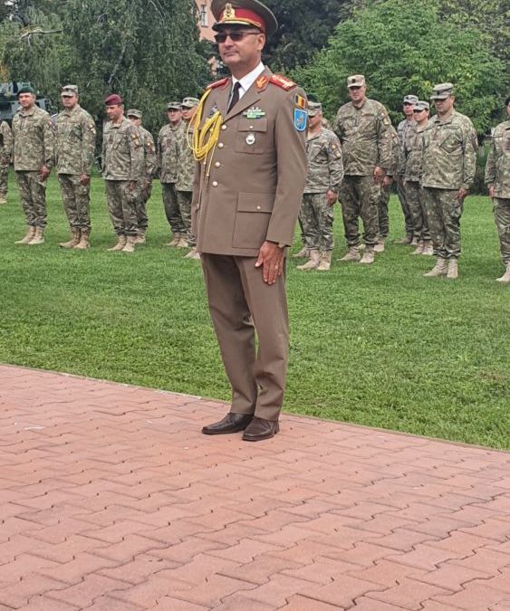 Trecerea in rezerva a Domnului Colonel Ilie Sas, Divizia 4 Infanterie „Gemina” Cluj-Napoca