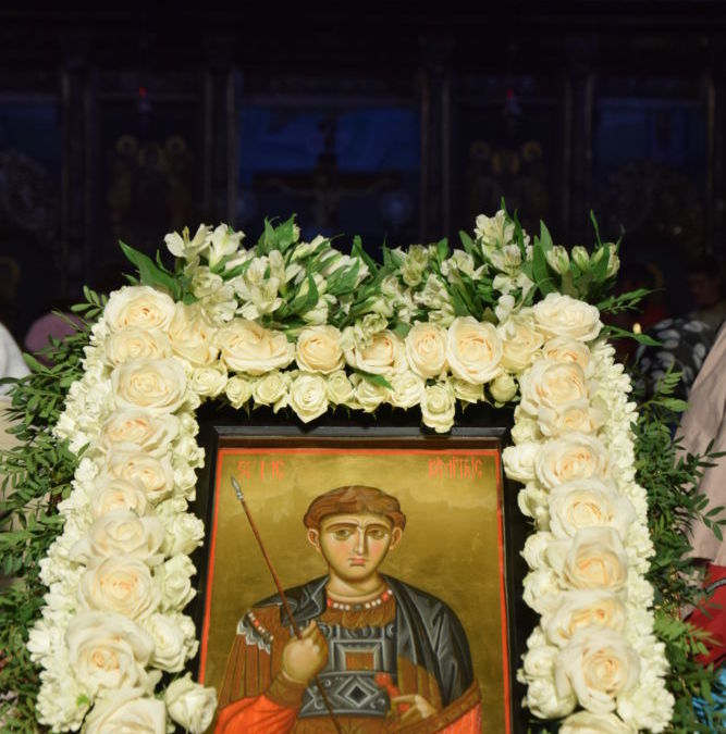 Sfantul Mare Mucenic Dimitrie, Izvoratorul de Mir, Catedrala Mitropolitana, Cluj-Napoca