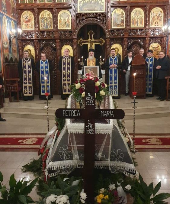 Priveghiul Mamei, Preotesei și Dăscăliței Maria Petrea, Parohia „Tuturor Sfinților” Mănăștur, Cluj-Napoca
