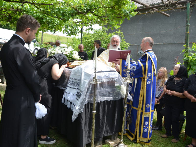 Înmormântarea Credincioasei Maria Lupșa, Chețiu, Bistrița-Năsăud