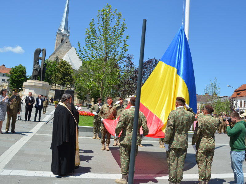 Ziua Drapelului, Garnizoana Dej, Cluj