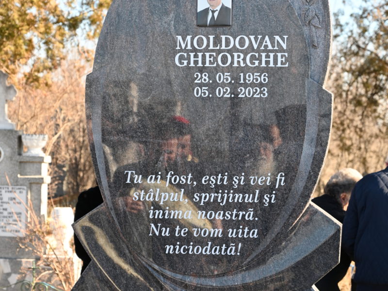 Parastas de un an a credinciosului Gheorghe Moldovan, Albesti, Constanta