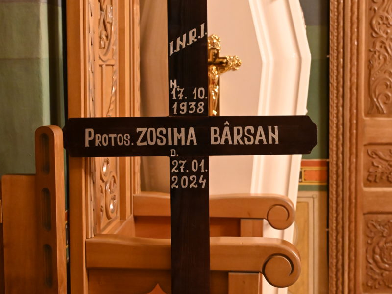 Priveghiul Parintelui Protos. Zosima Bârsan, Manastirea Somesul Cald, Cluj
