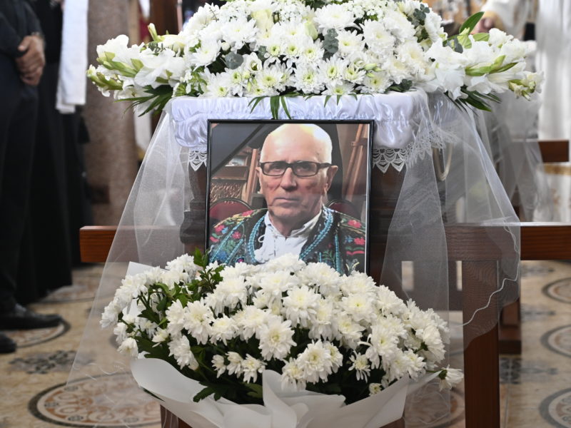Înmormântarea Credinciosului Mihai Logoș, Târnova, Arad