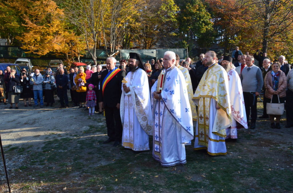 Sfintii Cuviosi Marturisitori: Visarion si Sofronie; Sfantul Mucenic Oprea; Sfintii Preoti Marturisitori Ioan din Gales si Moise Macinic din Sibiel, Hramul Manastirii Petru Rares voda , Ciceu Corabia, Bistrita-Nasaud