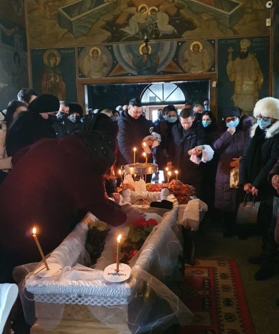 Inmormantarea Credinciosului Dumitru Zupcu, Iasi